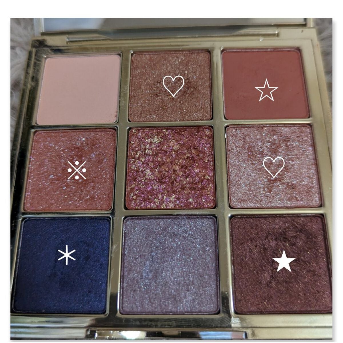 長相思シリーズ 9色アイシャドウパレット/CATKIN/アイシャドウパレットを使ったクチコミ(3枚目)