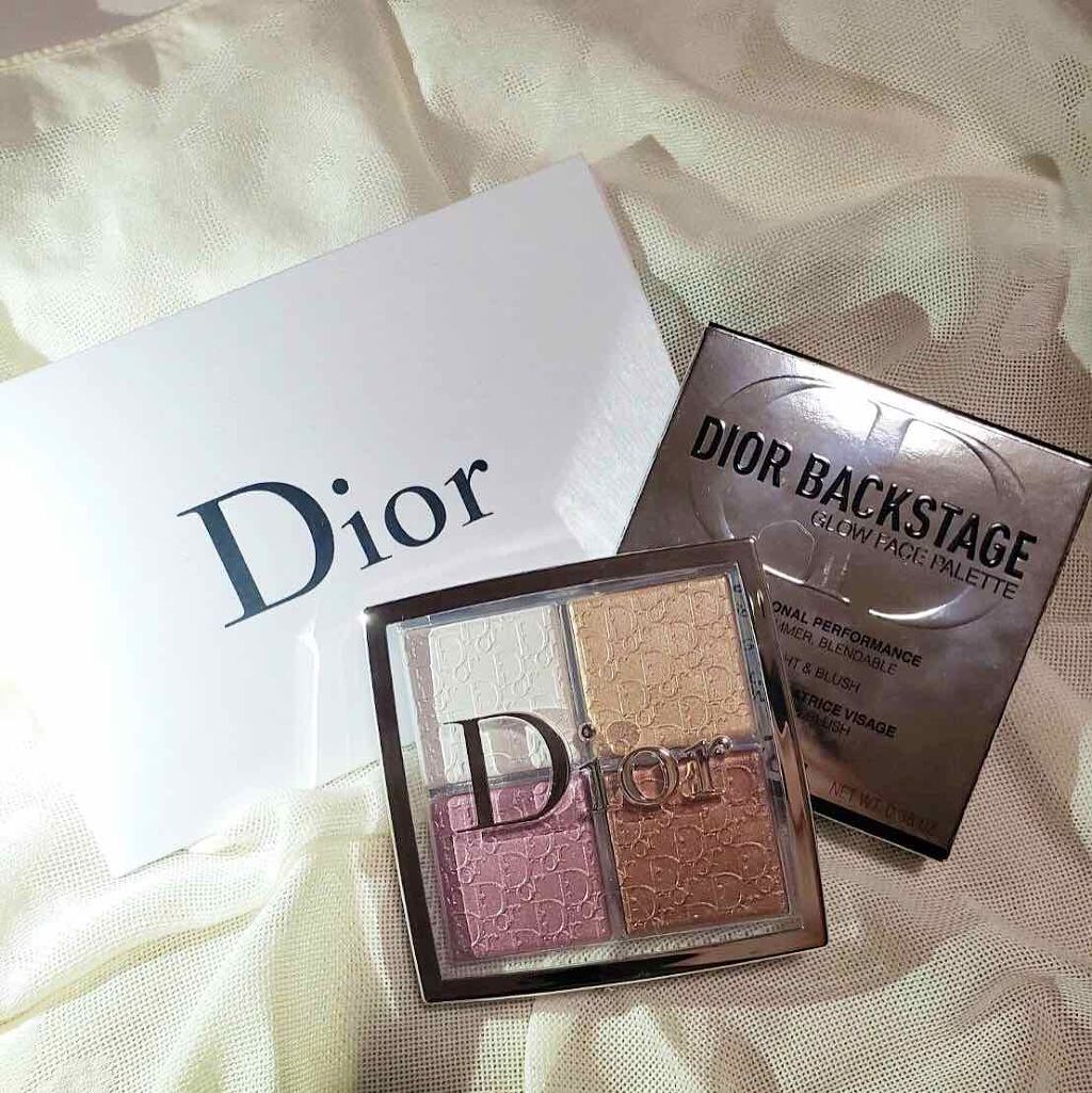 ディオール バックステージ フェイス グロウ パレット/Dior/ハイライトを使ったクチコミ(2枚目)