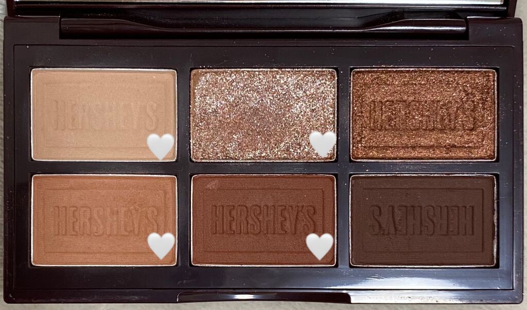 ハーシー プレイカラーアイズミニ/ETUDE/アイシャドウパレットを使ったクチコミ（2枚目）