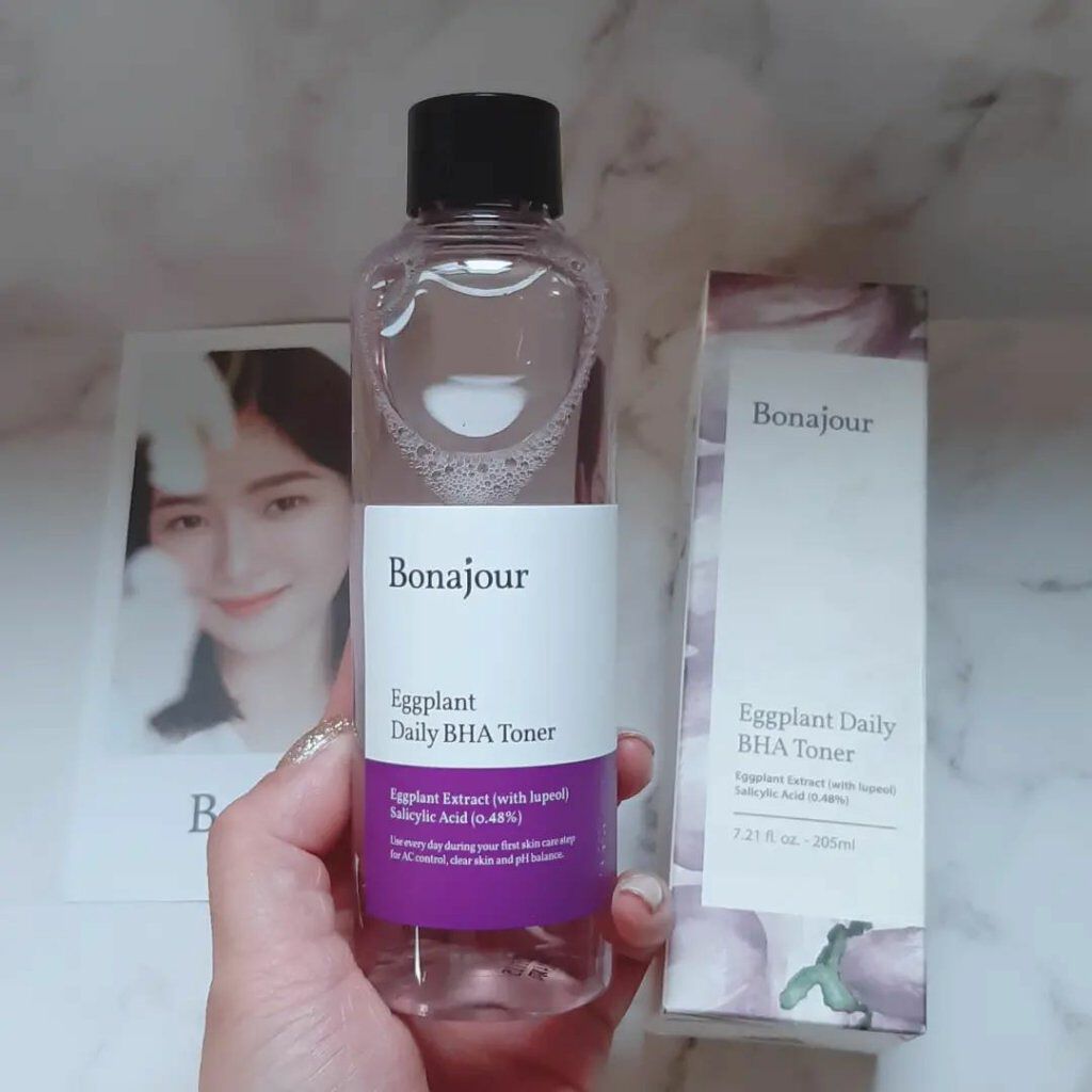 みぃ on LIPS 「Bonajour(ボナジュール)日本新商品 🍆ナスBHAトナー..」(2枚目)