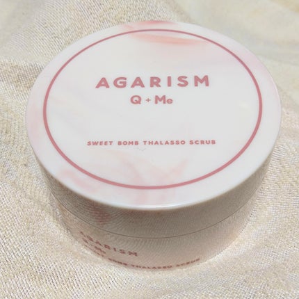 キューミースウィートボムタラソスクラブ ピオニーブーケの香り/AGARISM/ボディスクラブを使ったクチコミ(2枚目)