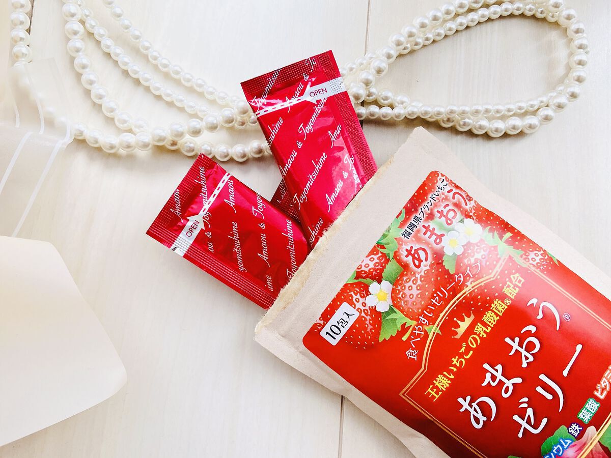 あまおうゼリー/アラウンドライフ/食品を使ったクチコミ（3枚目）