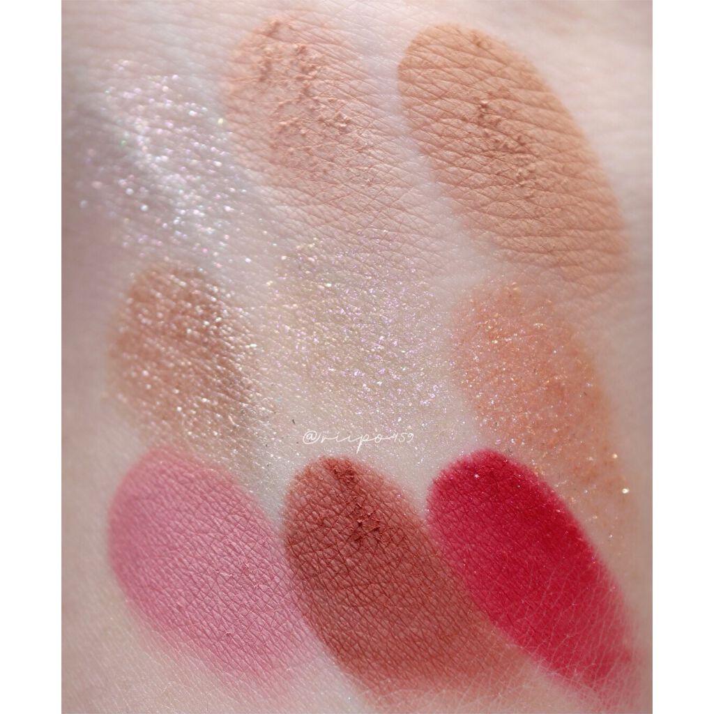 Love Bear 9色 アイシャドウパレット/FlowerKnows/アイシャドウパレットを使ったクチコミ(4枚目)