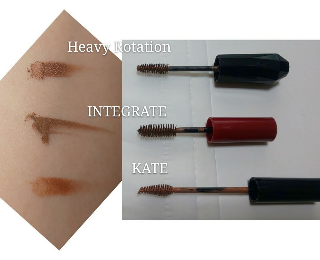 アイブロウカラーN/KATE/眉マスカラを使ったクチコミ（2枚目）