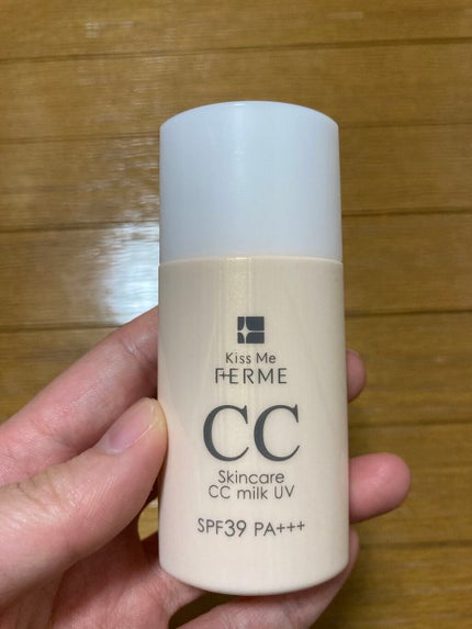 スキンケアCCミルク UV/キスミー フェルム/CCクリームを使ったクチコミ(1枚目)