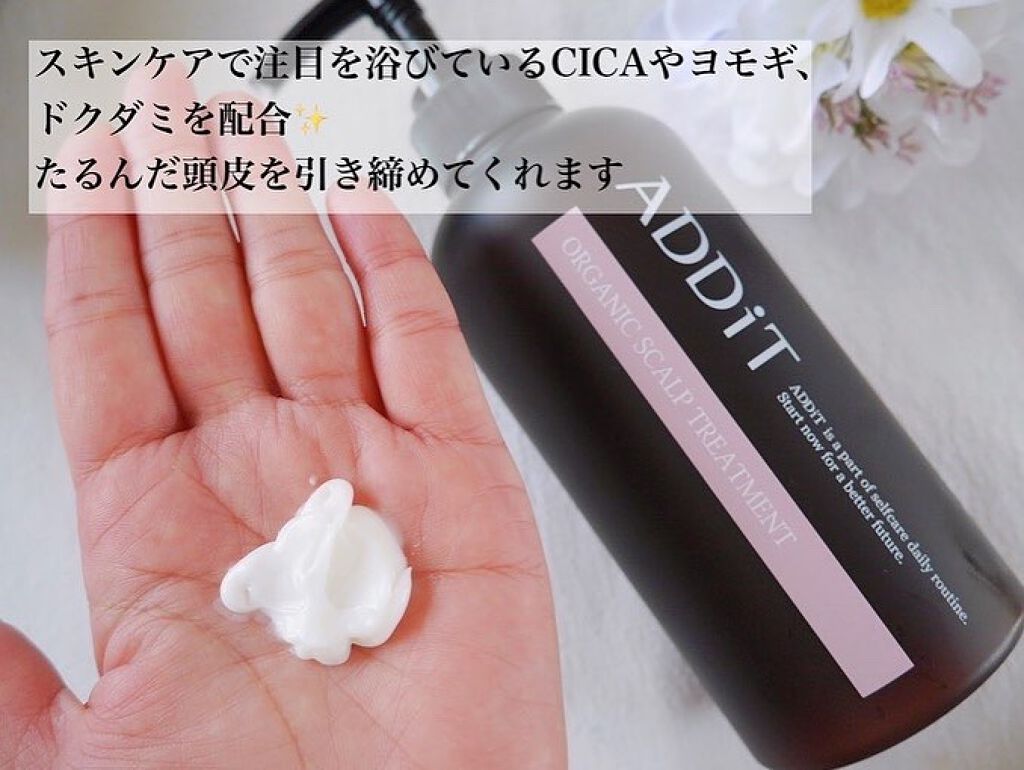 ADDiT オーガニックスカルプシャンプー/ジュエル・コスメティックス/市販シャンプーを使ったクチコミ(4枚目)