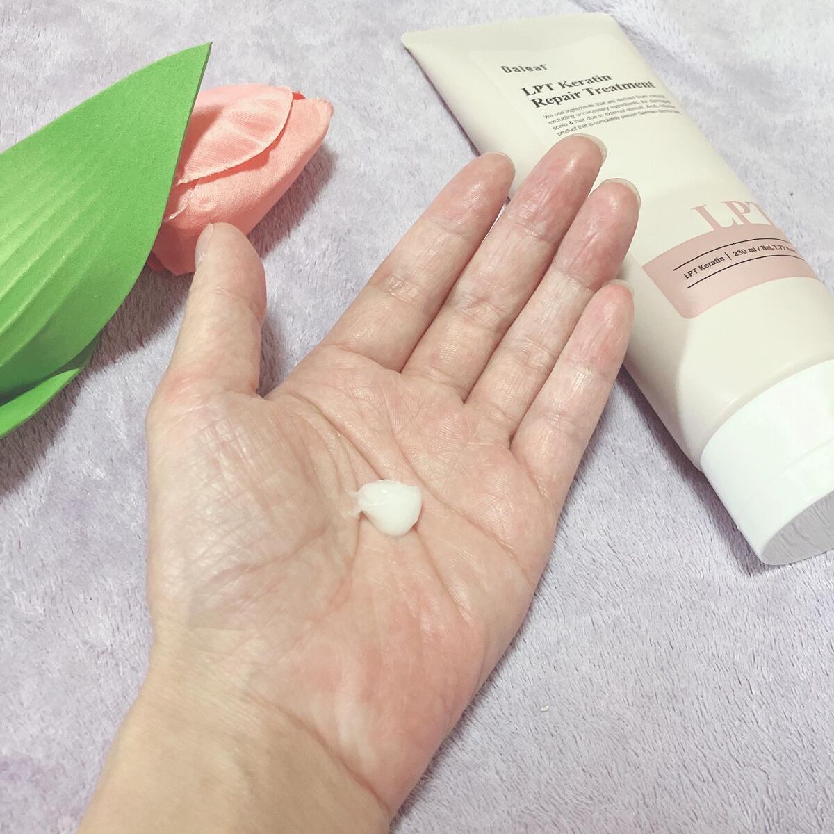 LPTケラチンリペアトリートメント/Daleaf/洗い流すヘアトリートメントを使ったクチコミ(5枚目)