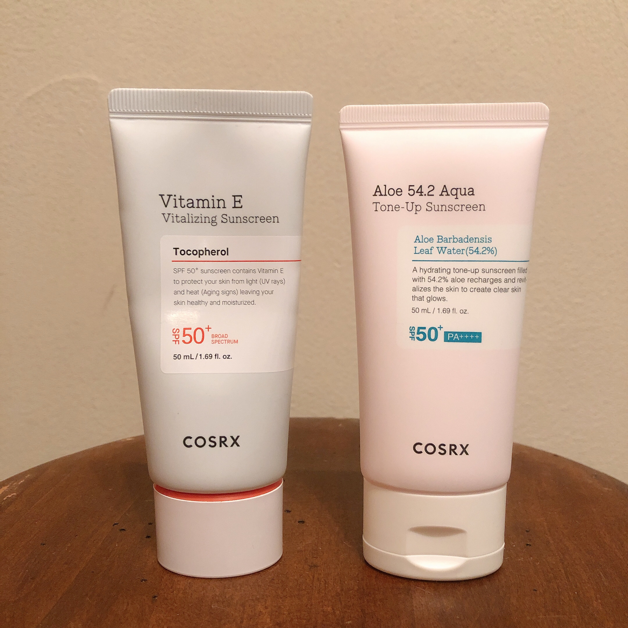 アロエ54.2アクアトーンアップUVクリーム　SPF50+ PA++++/COSRX/日焼け止めクリームを使ったクチコミ（1枚目）