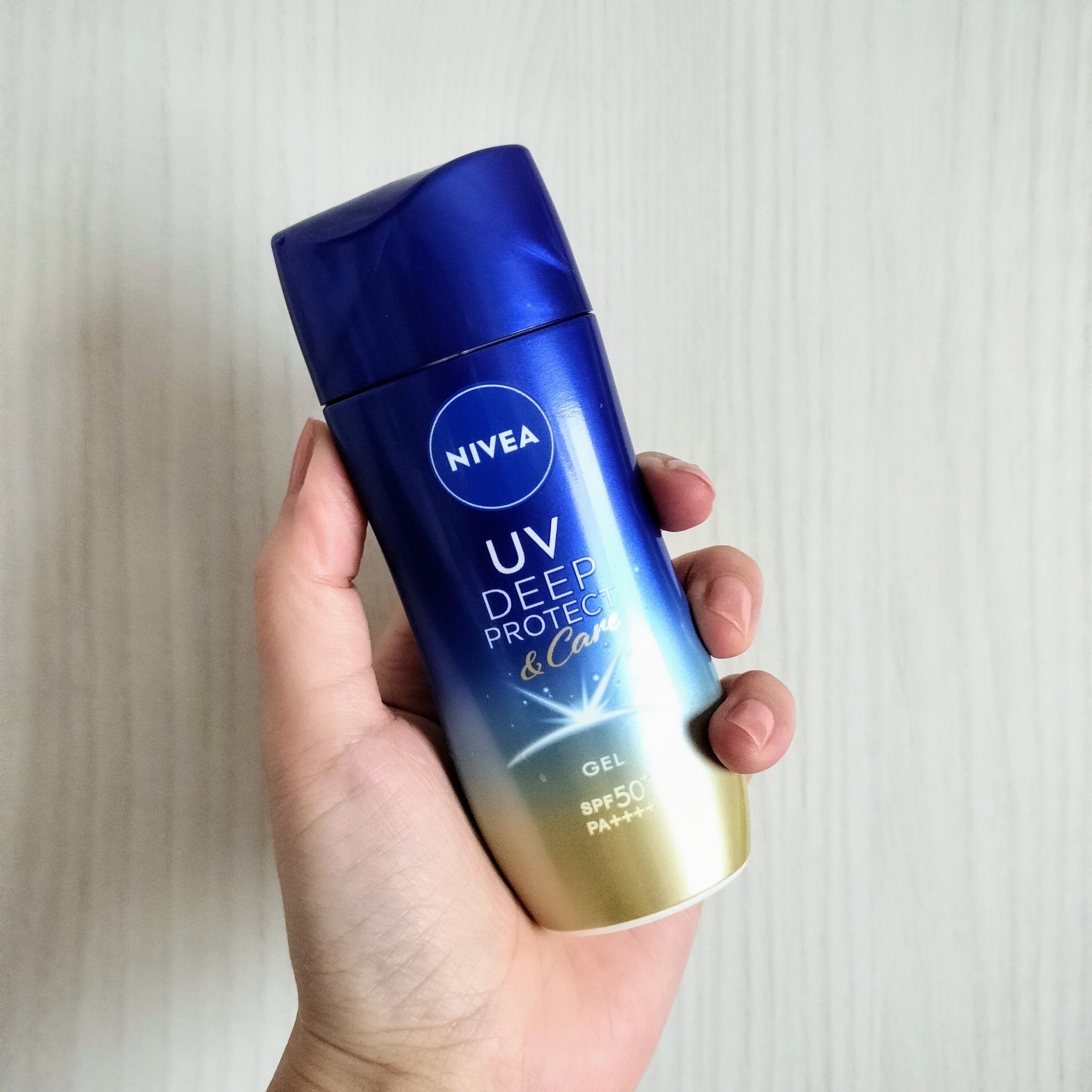 ニベアUV ディープ プロテクト＆ケア ジェル/ニベア/日焼け止めジェルを使ったクチコミ（1枚目）