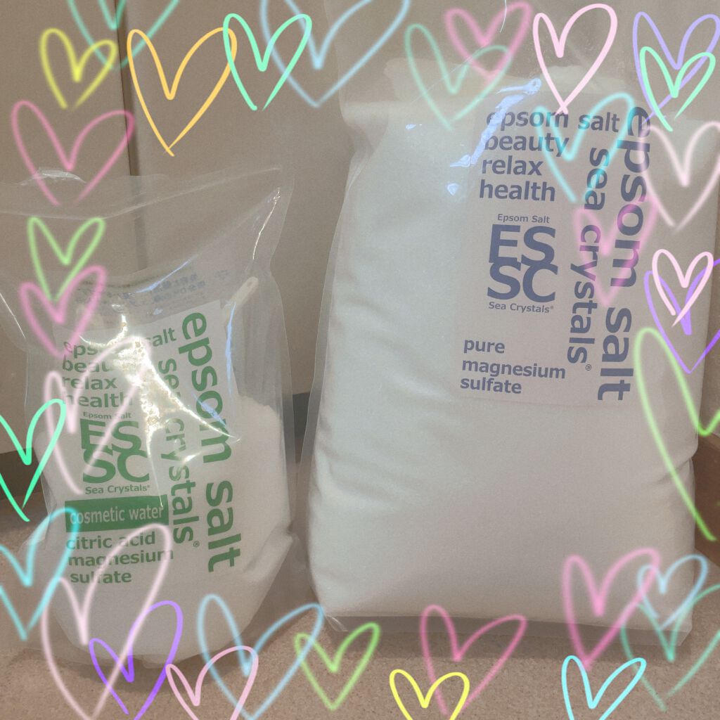 シークリスタルス エプソムソルト オリジナル/sea crystals/無機塩系入浴剤を使ったクチコミ(2枚目)