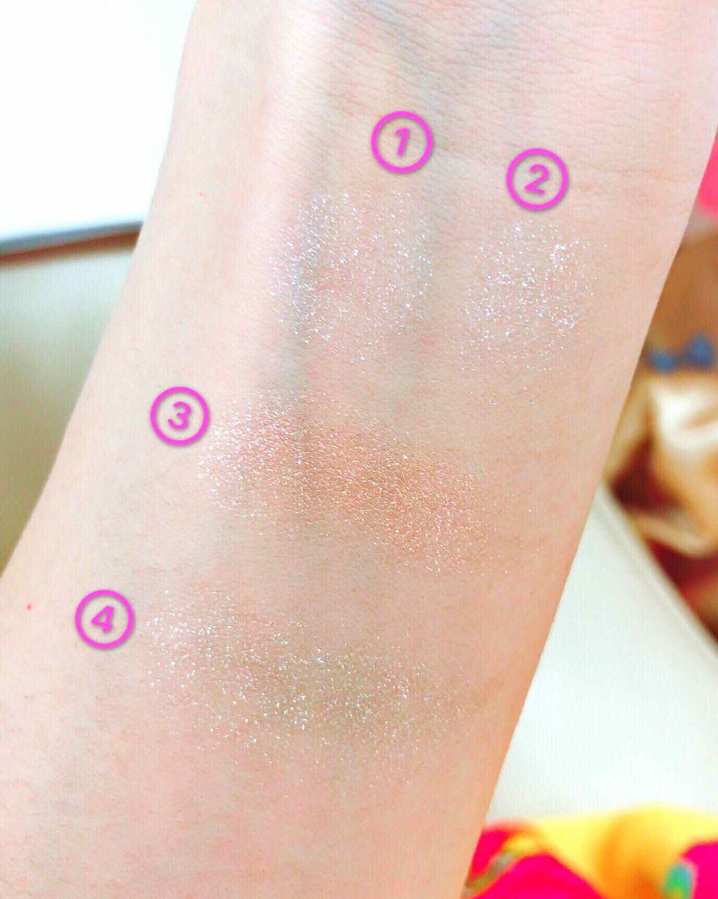 シャイニーシャドウ N/excel/単色アイシャドウを使ったクチコミ(3枚目)