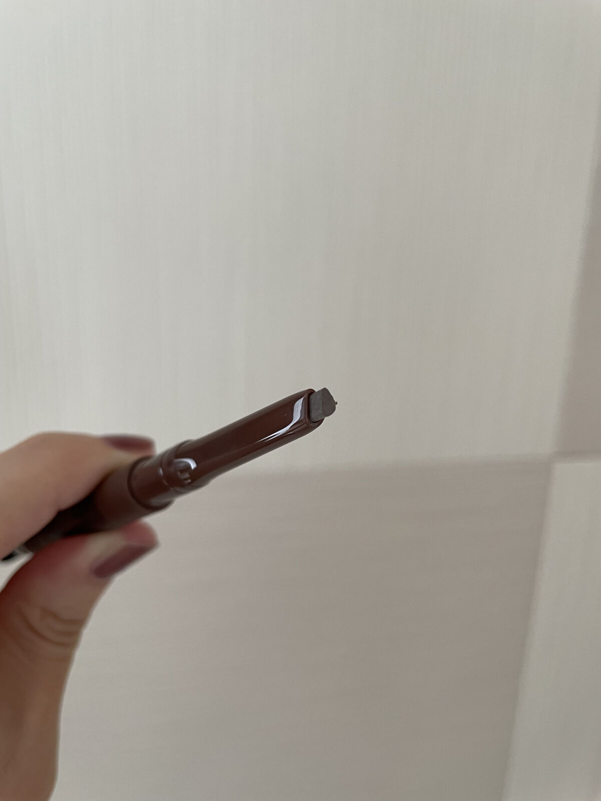 エテュセ アイエディション(ブロウライナー) 04 アッシュグレー/ettusais/アイブロウペンシルを使ったクチコミ（3枚目）