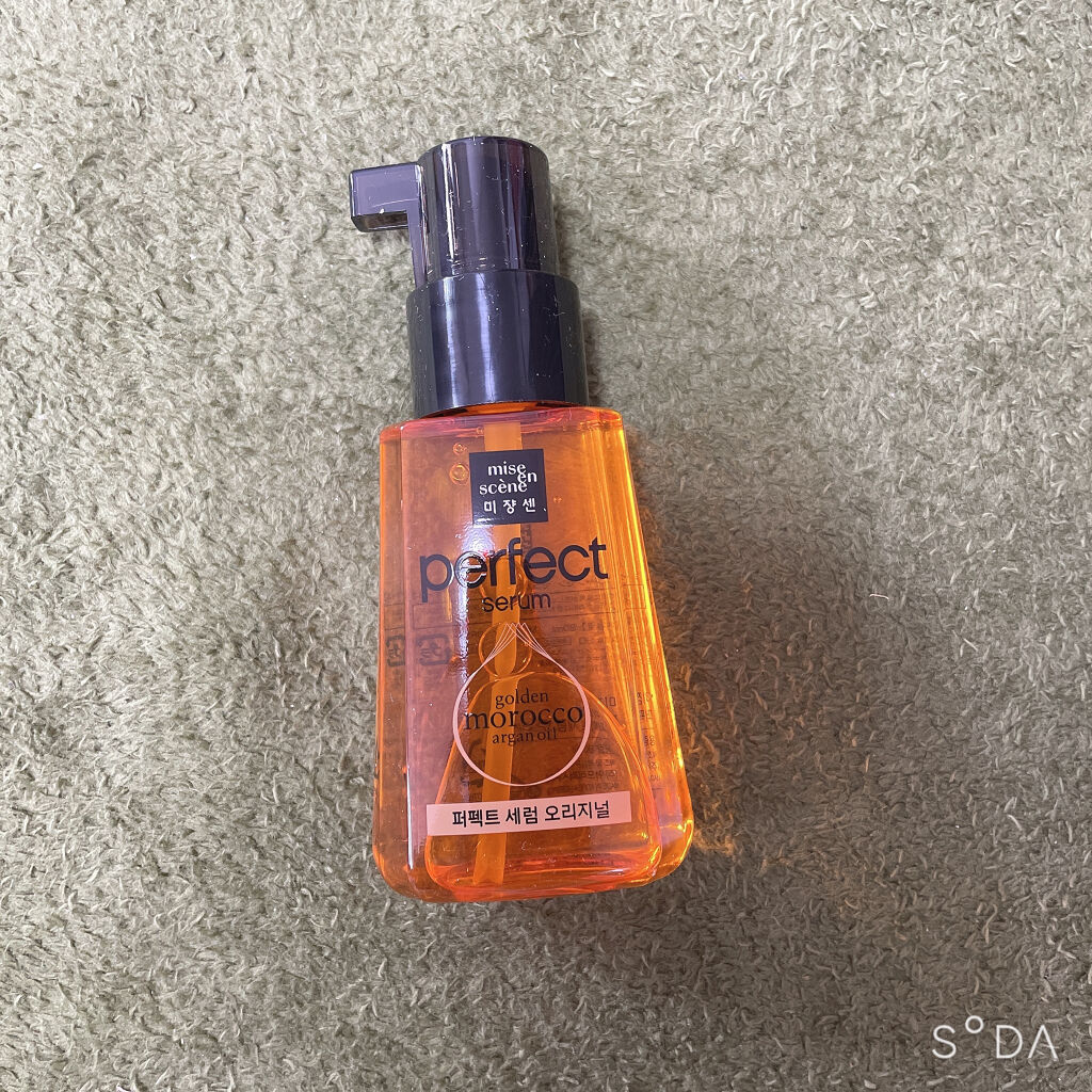 スタイリングセラム/miseenscene/ヘアオイルを使ったクチコミ（3枚目）