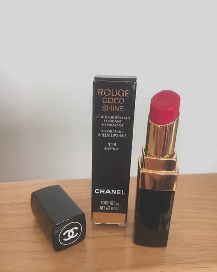 ルージュ ココ シャイン/CHANEL/口紅を使ったクチコミ(1枚目)