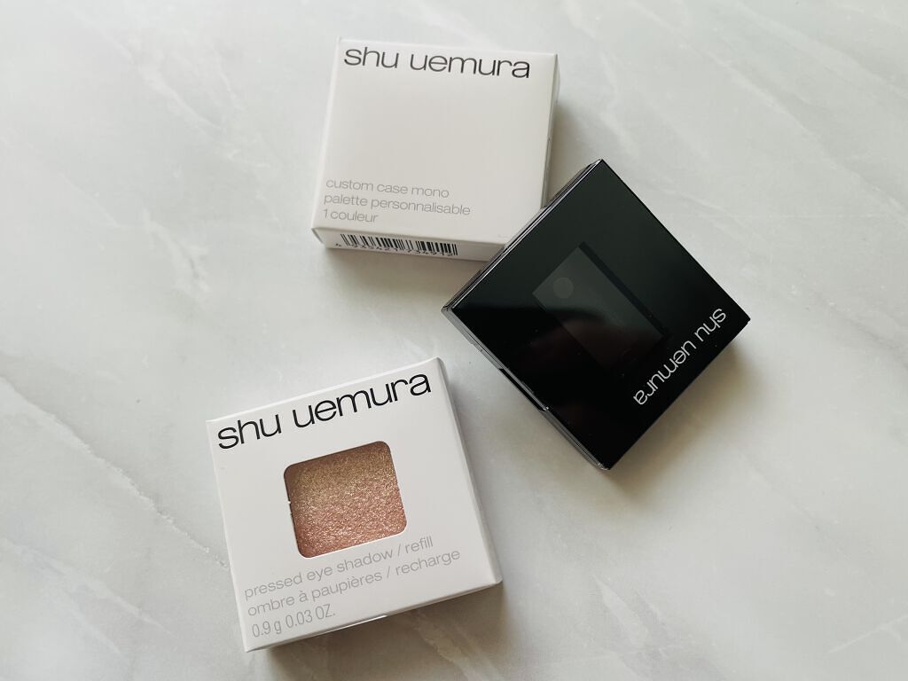 プレスド アイシャドー（レフィル） W ローズ グレイズ/shu uemura/単色アイシャドウを使ったクチコミ（2枚目）