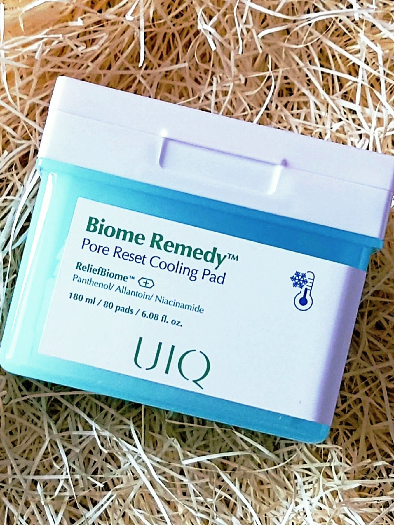 バイオームレメディポアリセットクーリングパッド/UIQ/トナーパッドを使ったクチコミ(1枚目)