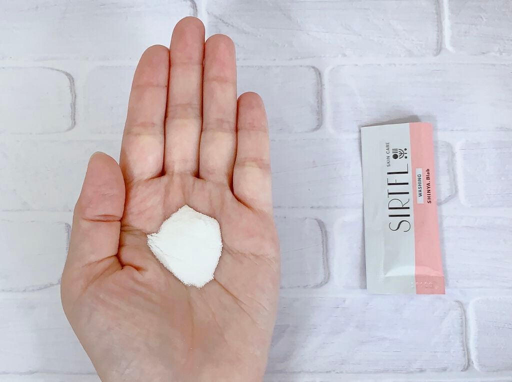 ブライト酵素洗顔パウダー/SIRTFL/洗顔パウダーを使ったクチコミ(3枚目)