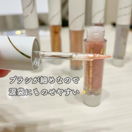 横に文字入れ☆ピンクグリッターミラーにあなただけの文字入れ スピングリッターリキッドアイグロー | EG301 ファントムシティ