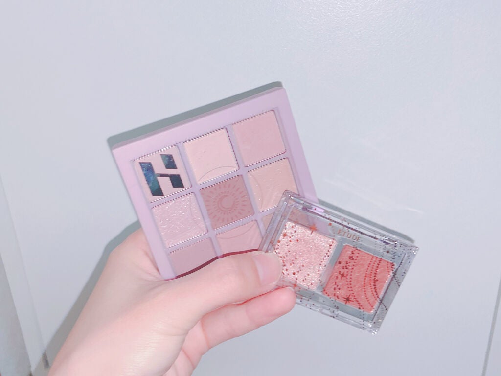グリッタースノー エアームースアイズパレット/ETUDE/アイシャドウパレットを使ったクチコミ(1枚目)