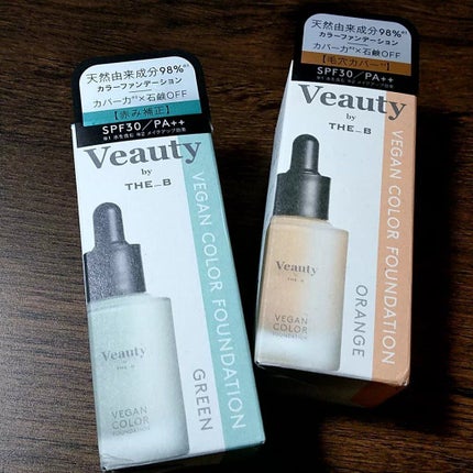 ヴィーガン カラーファンデーション/Veauty by THE_B/リキッドファンデーションを使ったクチコミ(1枚目)