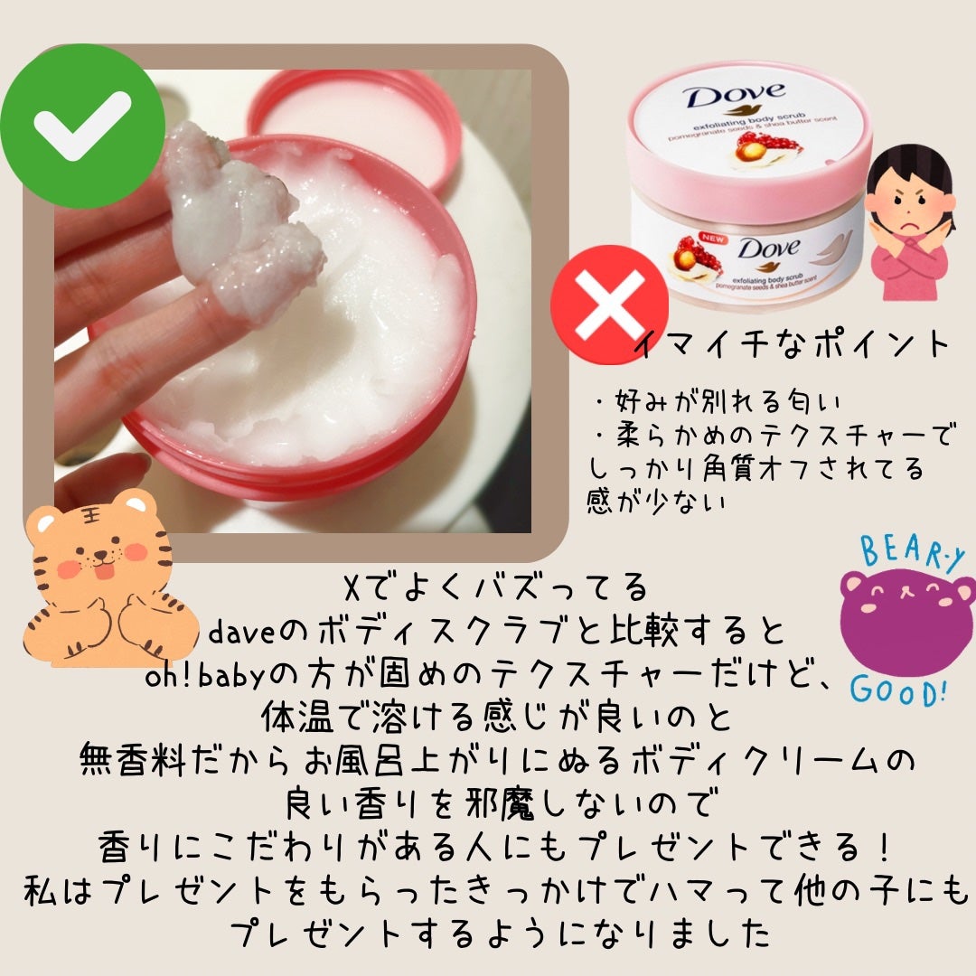 ボディ スムーザー /ハウス オブ ローゼ/ボディスクラブを使ったクチコミ(2枚目)