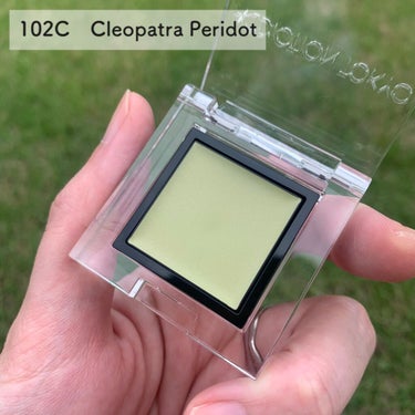 アディクション ザ アイシャドウ クリーム 102C Cleopatra Peridot/ADDICTION/ジェル・クリームアイシャドウを使ったクチコミ（2枚目）