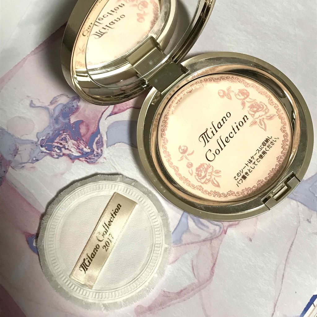 フェースアップパウダー<ミラノコレクション2017>/ミラノコレクション/プレストパウダーを使ったクチコミ(2枚目)