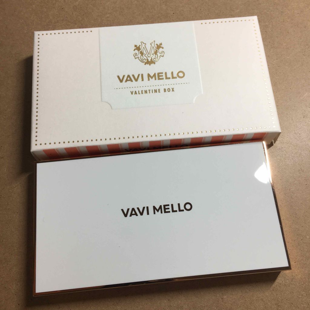 バレンタインボックス/VAVI MELLO/アイシャドウパレットを使ったクチコミ(1枚目)