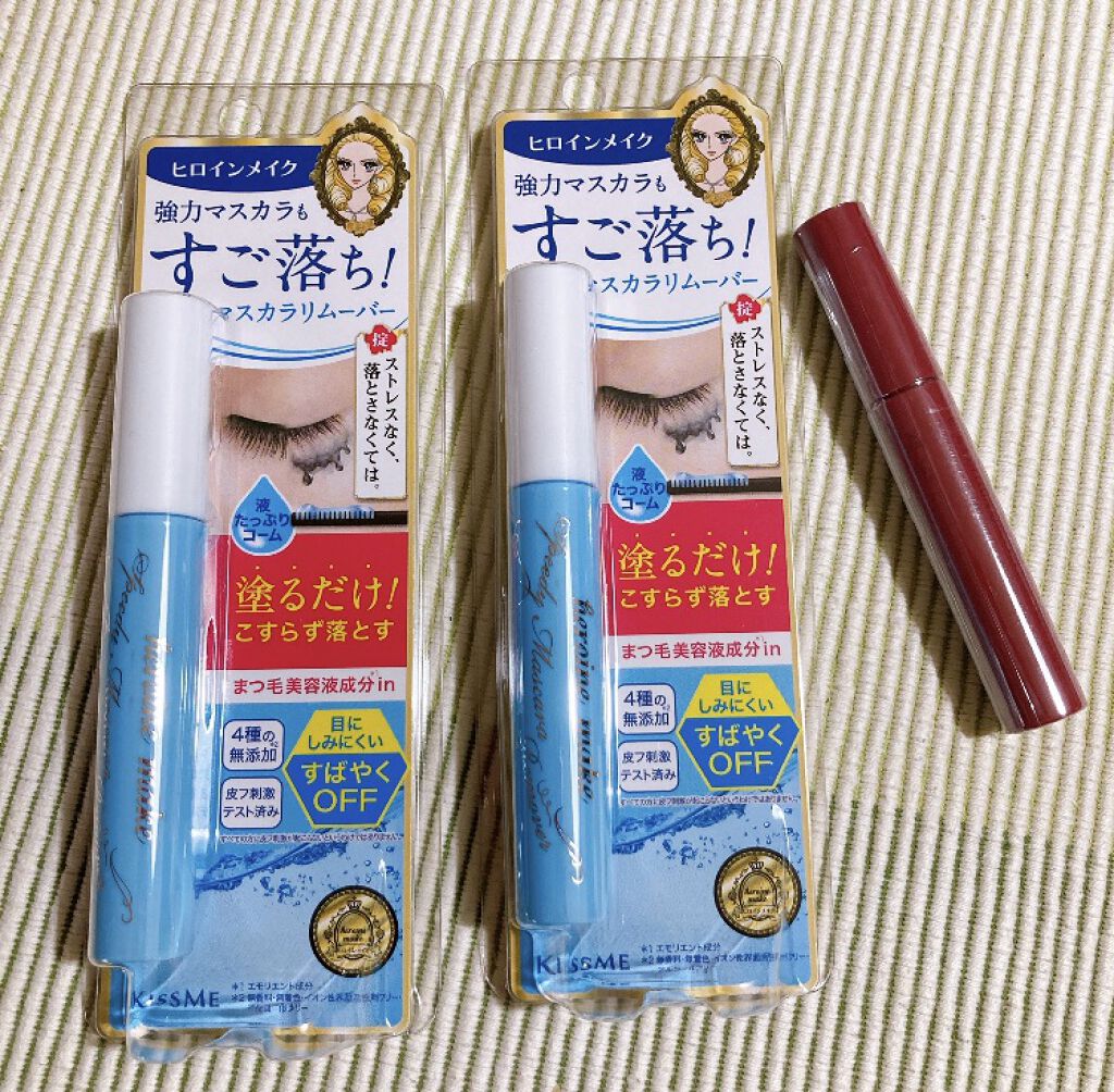 ヒロインメイクＳＰ スピーディーマスカラリムーバー/ヒロインメイク/ポイントメイクリムーバーを使ったクチコミ（1枚目）