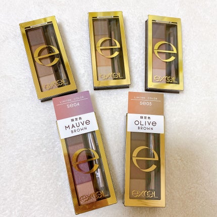 スタイリング パウダーアイブロウ SE05 オリーブブラウン/excel/パウダーアイブロウを使ったクチコミ(1枚目)