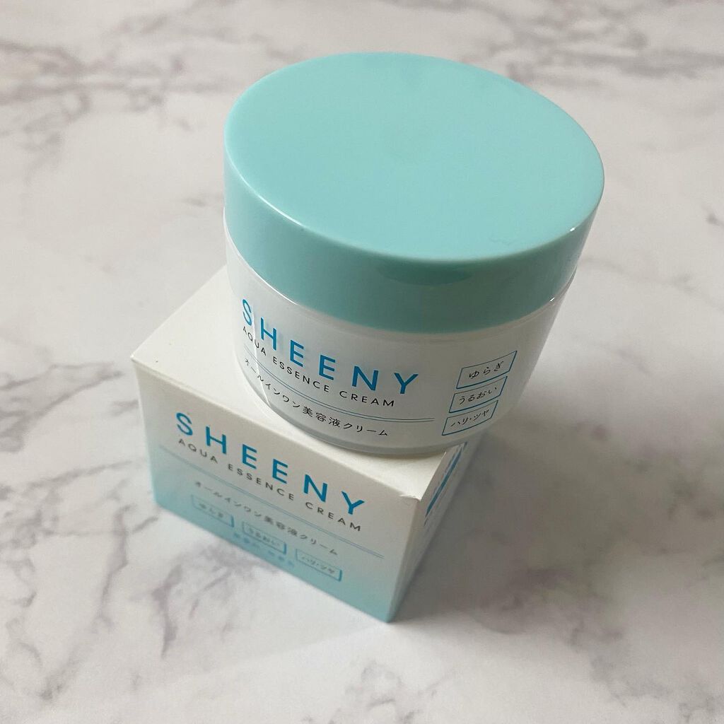 アクアエッセンスクリーム/SHEENY/フェイスクリームを使ったクチコミ(2枚目)