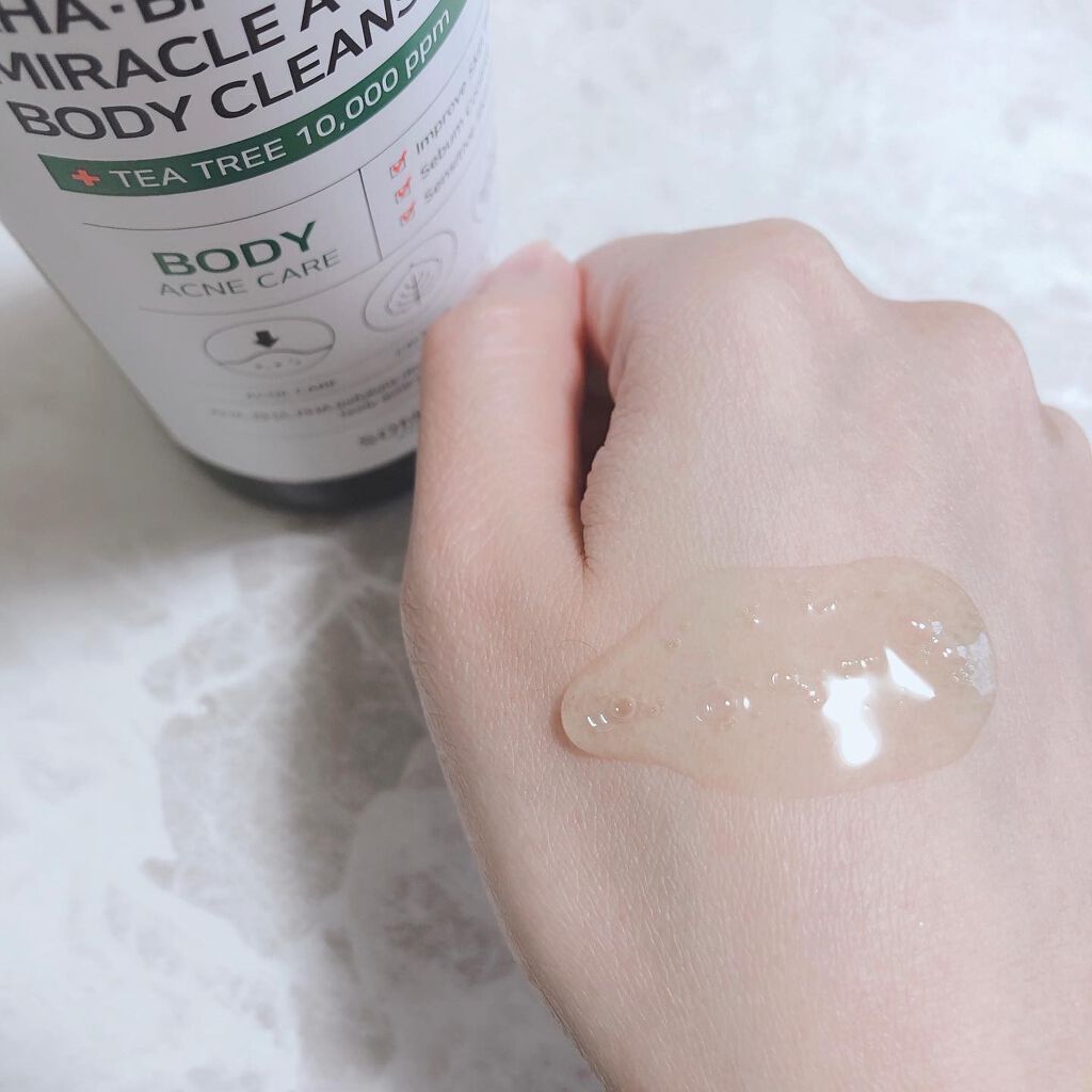 AHA·BHA·PHA 30デイズミラクルアクネボディクレンザー/SOME BY MI/ボディソープを使ったクチコミ(2枚目)