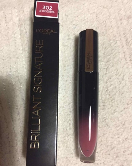 ブリリアントシグネチャー/ロレアル パリ/口紅を使ったクチコミ(1枚目)