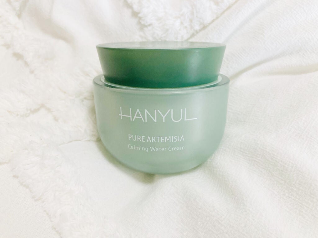 ピュアアルテミシア カーミングウォータークリーム/HANYUL(ハンユル)/フェイスクリームを使ったクチコミ(1枚目)