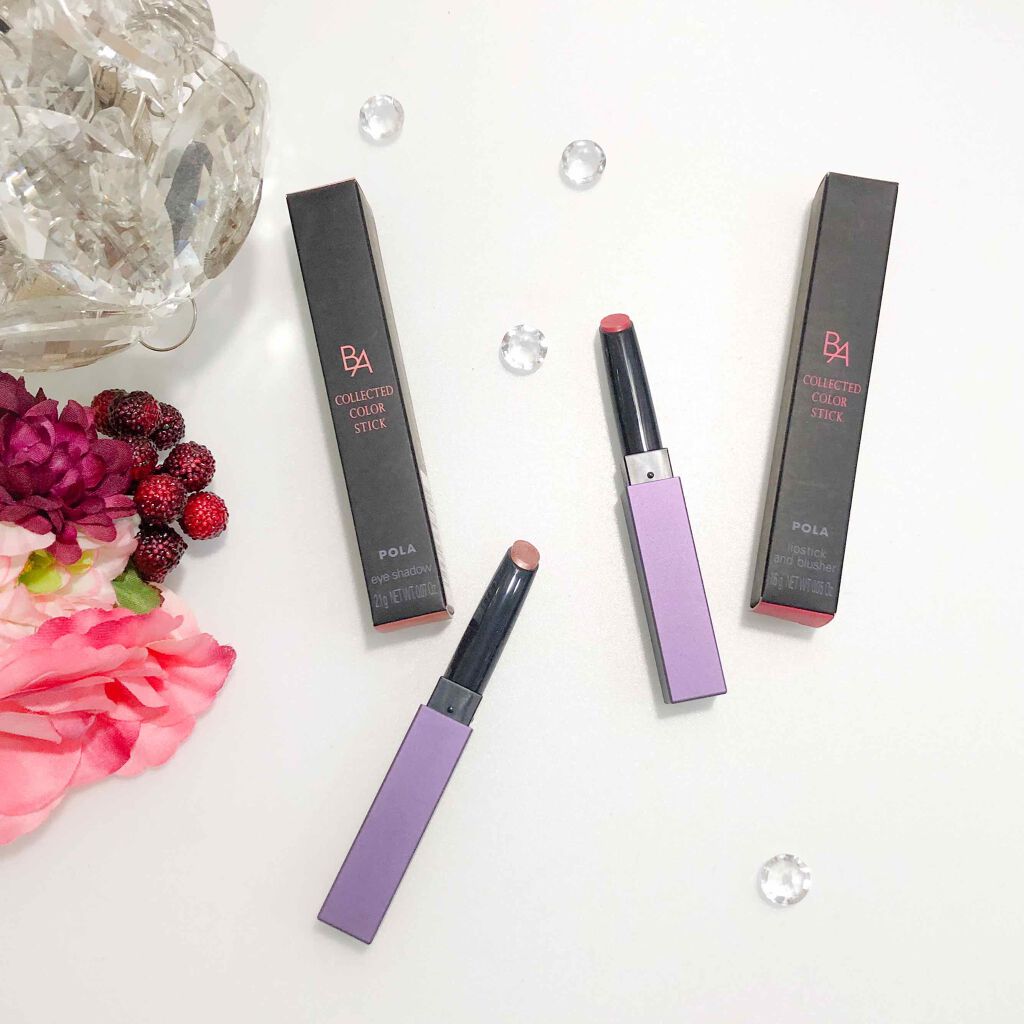 B.A カラーズ コレクティッド カラースティック リップカラー・ブラッシュ/B.A/口紅を使ったクチコミ(1枚目)