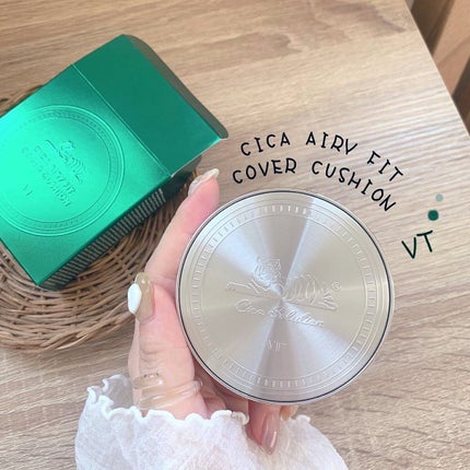CICA エアリーフィットカバークッション/VT/クッションファンデーションを使ったクチコミ(1枚目)