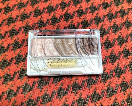 トーンアップアイシャドウ/CEZANNE/アイシャドウパレットを使ったクチコミ(1枚目)