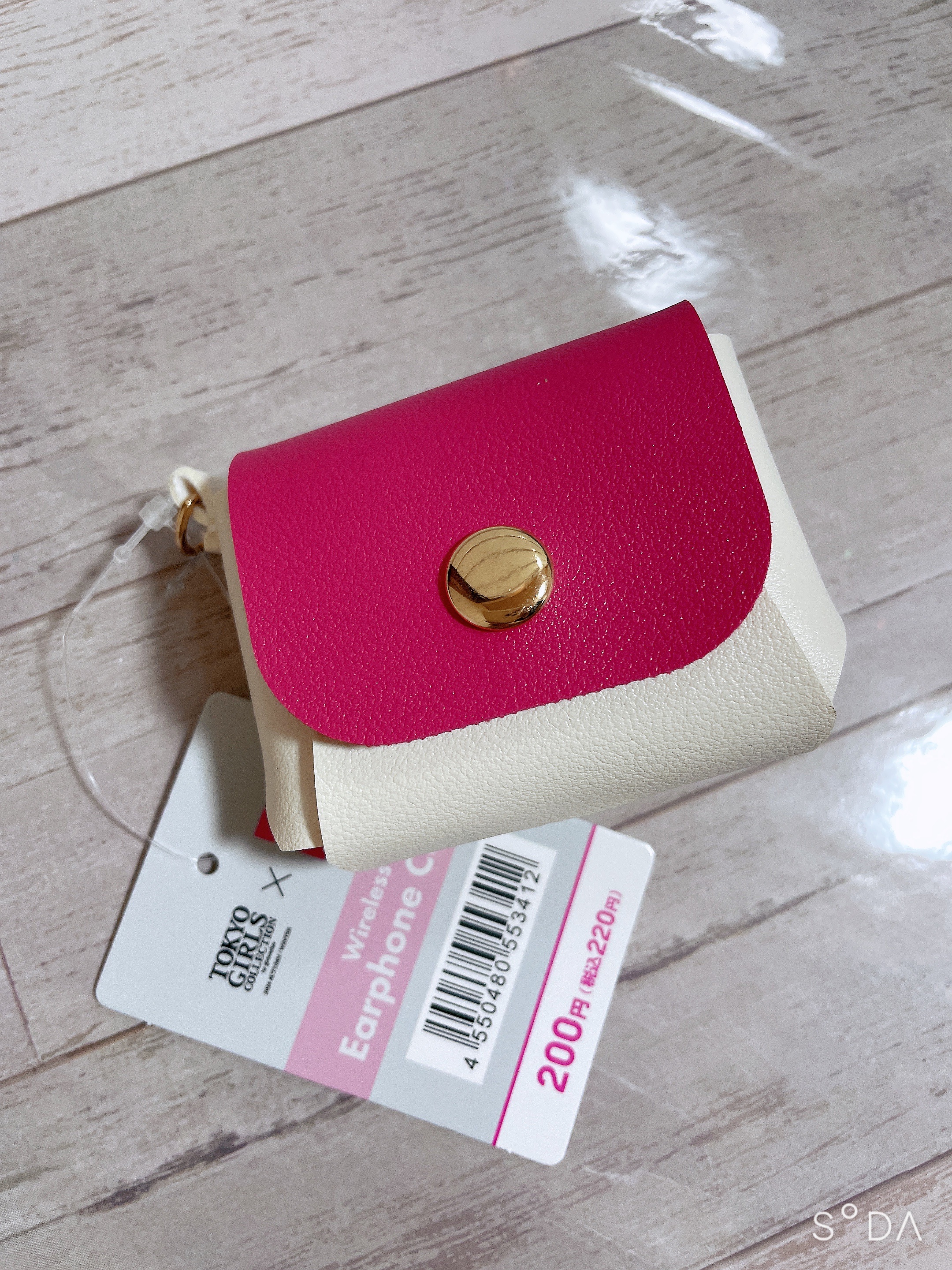 ワイヤレスイヤホンケース  TOKYOGIRSCOLLECTION✖️DAISO/DAISO/その他を使ったクチコミ（1枚目）