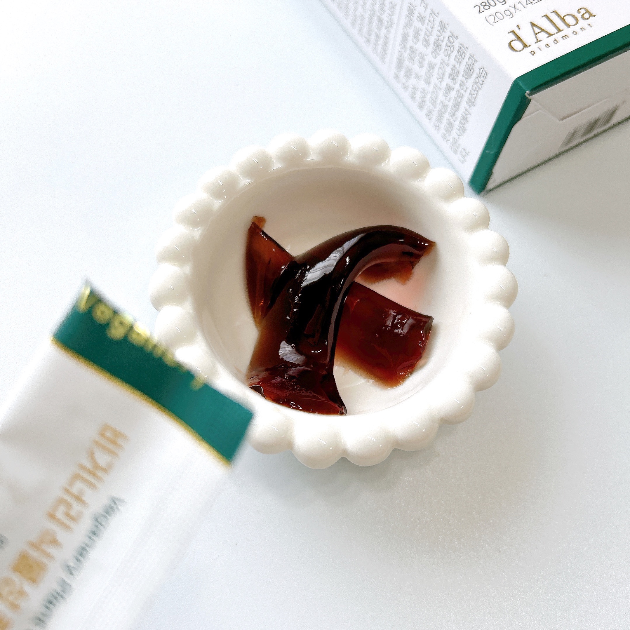 ヴィーガナリー低分子植物性コラーゲンブースターファーストショット/ダルバ/美容サプリメントを使ったクチコミ（2枚目）