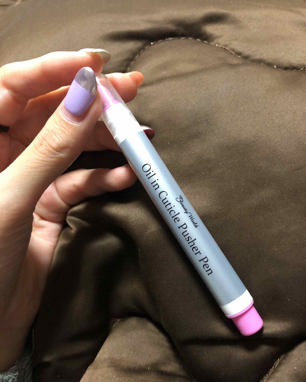 オイルインキューティクルプッシャーペン/ビューティーワールド/ネイル用品を使ったクチコミ(2枚目)