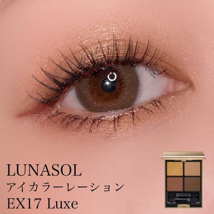 アイカラーレーション/LUNASOL/アイシャドウパレットを使ったクチコミ(1枚目)
