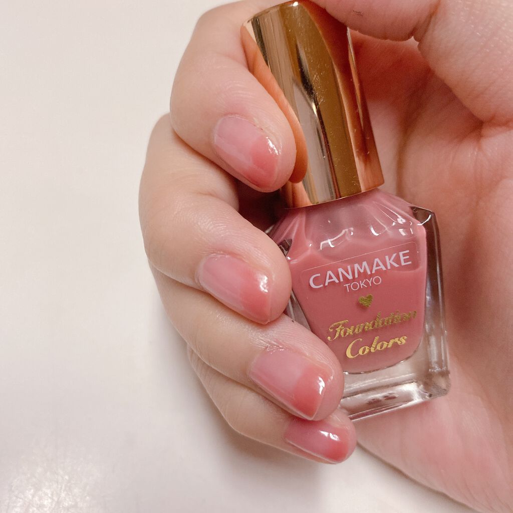 ファンデーションカラーズ/キャンメイク/マニキュアを使ったクチコミ(1枚目)