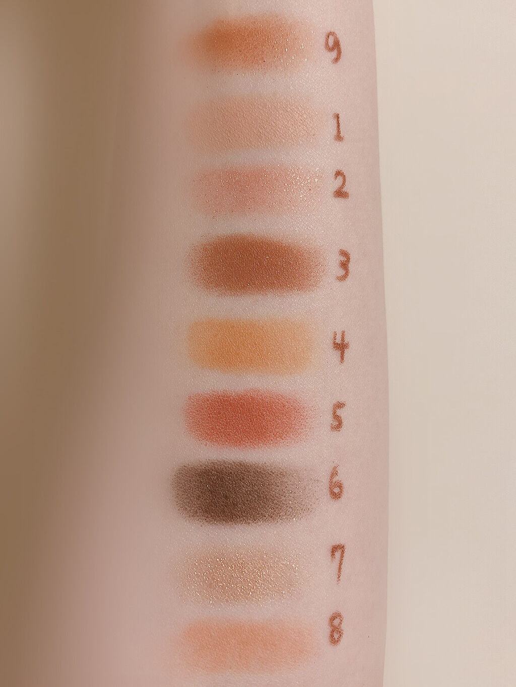 クォーツ 9色アイシャドウパレット(ドリームランドアイシャドウ) J13 ハチミツパンプキン/ZEESEA/アイシャドウパレットを使ったクチコミ（3枚目）