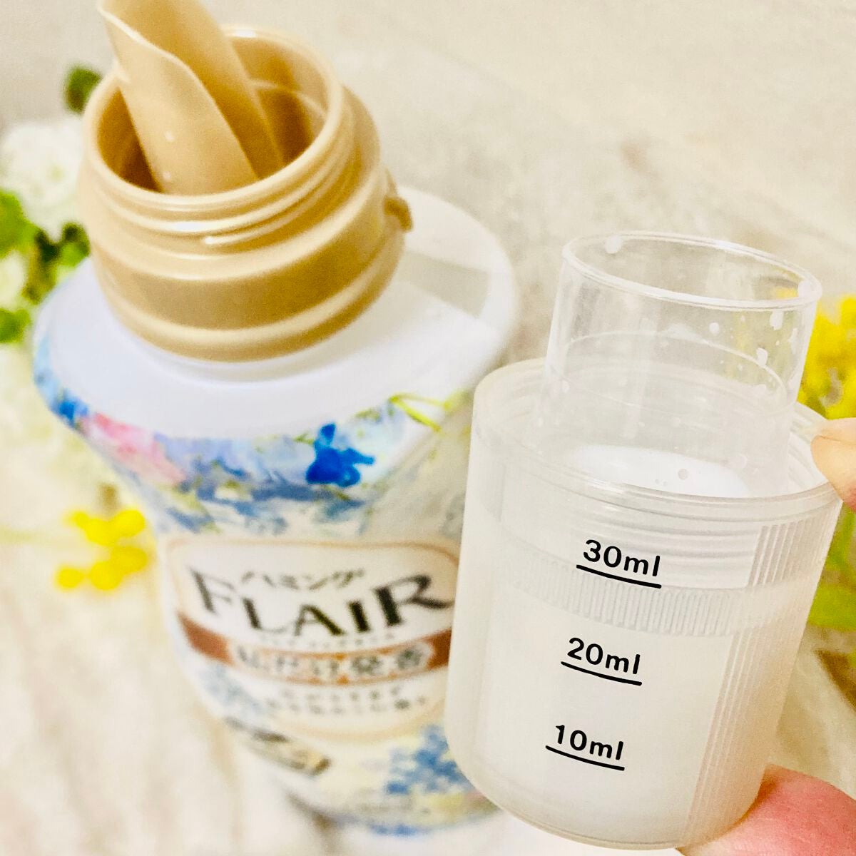 ハミング フレア フレグランス フラワーハーモニーの香り/ハミングフレア/柔軟剤を使ったクチコミ(4枚目)