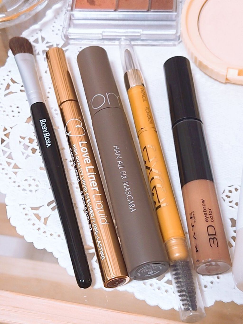 アイシャドウブラシセット/ロージーローザ/メイクブラシを使ったクチコミ（3枚目）