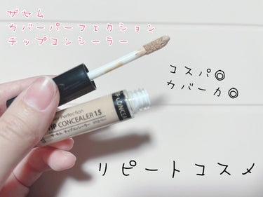 カバーパーフェクション チップコンシーラー/the SAEM/コンシーラーを使ったクチコミ（1枚目）