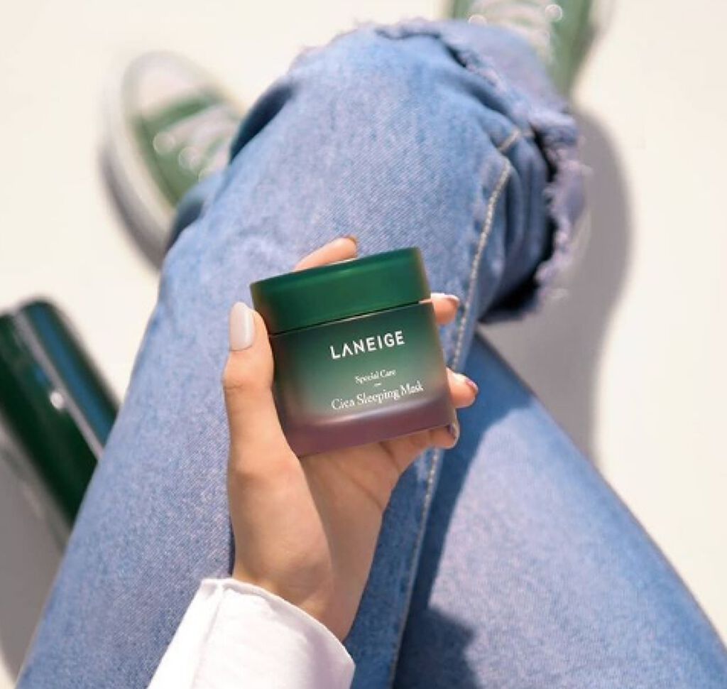 シカスリーピングマスク/LANEIGE/フェイスクリームを使ったクチコミ(3枚目)
