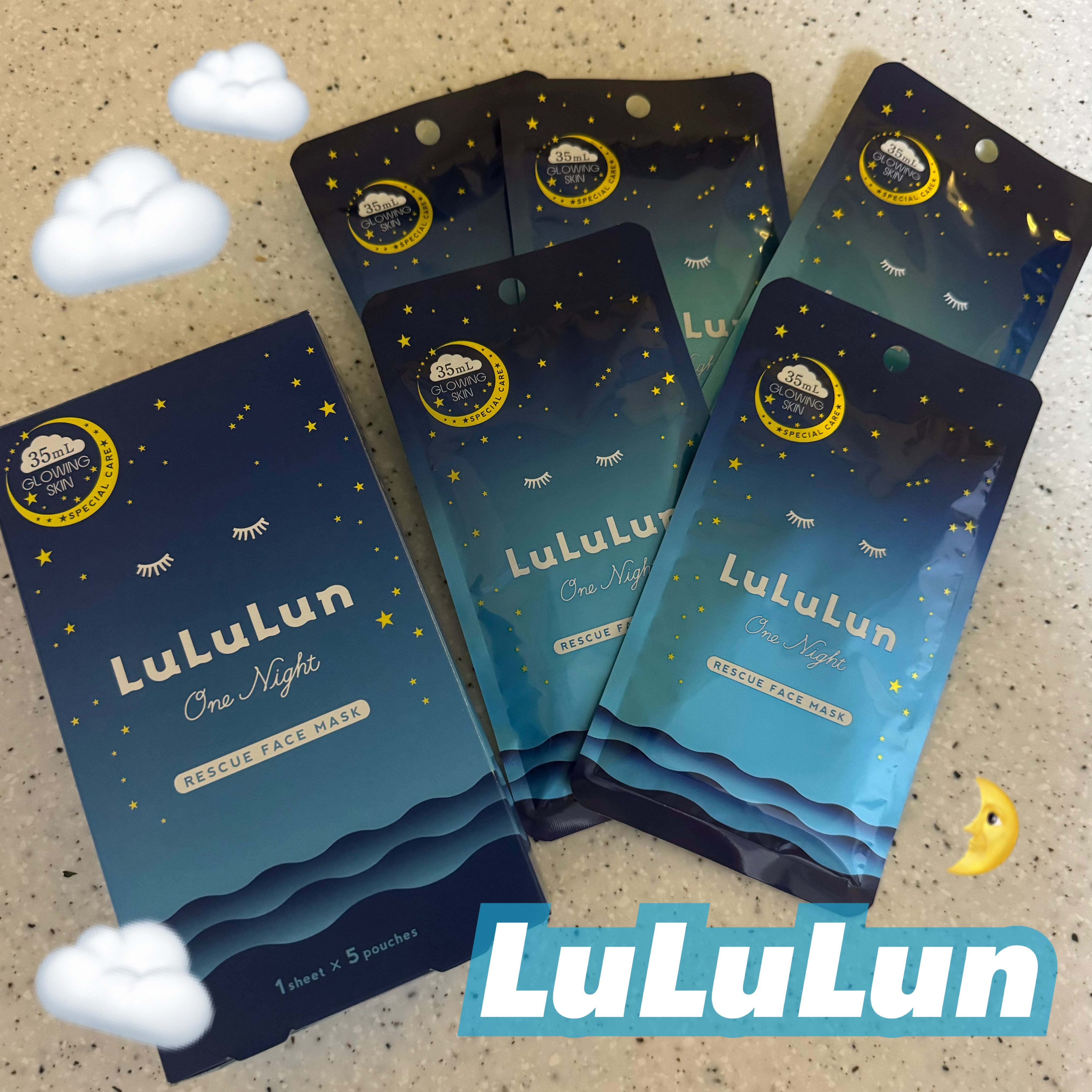 ルルルンワンナイト レスキュー透明感/ルルルン/シートマスク・パックを使ったクチコミ（1枚目）