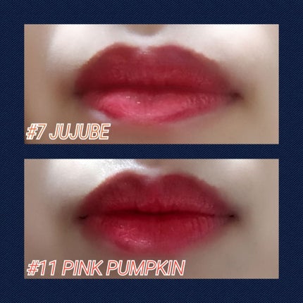 ジューシーラスティングティント/rom&nd/リップティントを使ったクチコミ(2枚目)