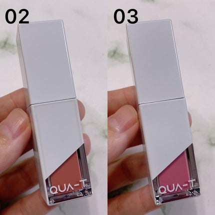 ザグラスタトゥーティント/QUA-T/リップティントを使ったクチコミ(5枚目)